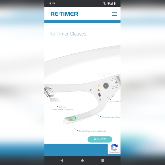 ReTimer Light Therapy Glasses - Picture 6 of 7